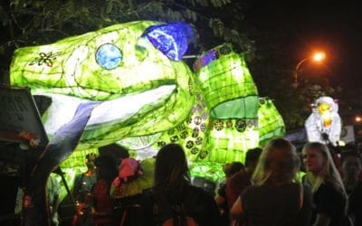 Siem Reap Giant Puppet Parade