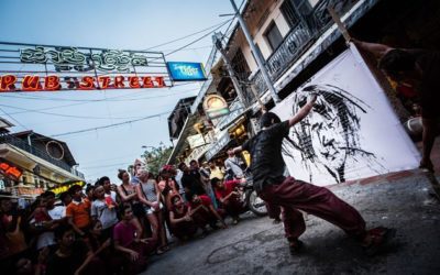 ‘An Artist’s Rain’: A Live Painting Spectacular