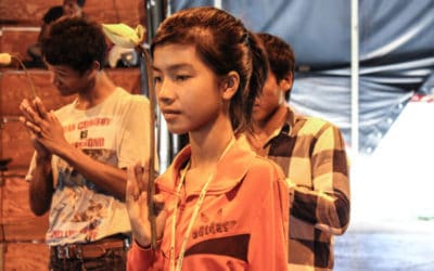 Cambodian Landmine Survivors troupe and Phare