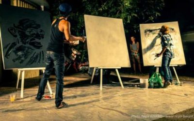 Phare and Live Painting