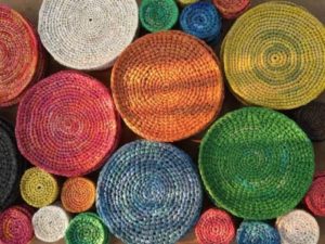 Up-cycle plastics new shape